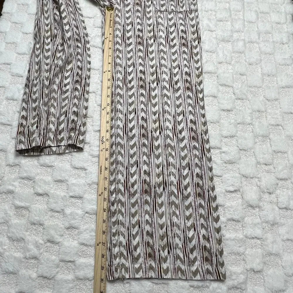 REWASH Linen Blend Wide Leg Pants Women’s Medium Pull On Elastic Waist  Pockets